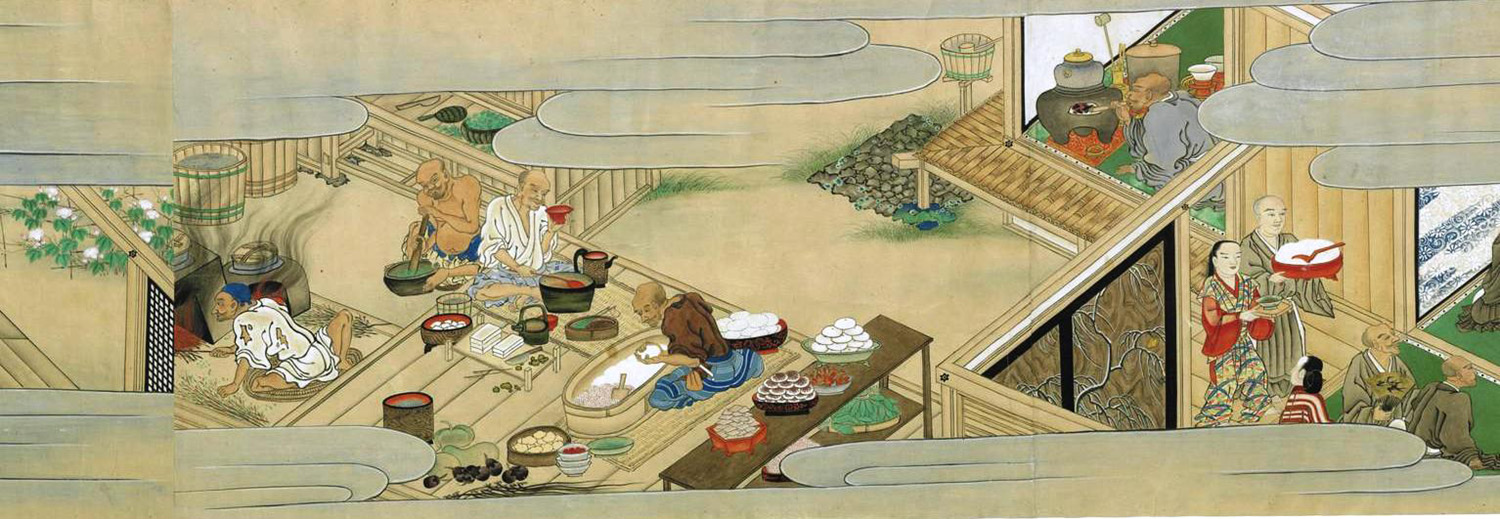 sake rice theory picture scroll